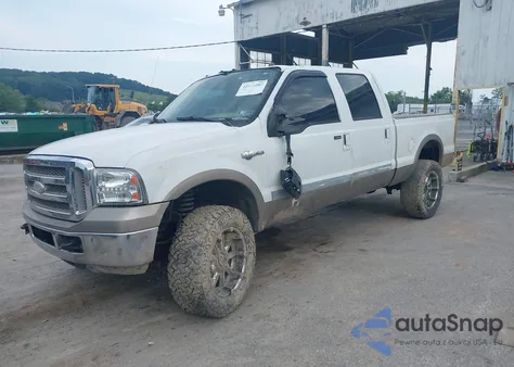 2005 Ford F-250 Lariat/Xl/Xlt из США, поврежденный, VIN 1FTSW21P55EB08509